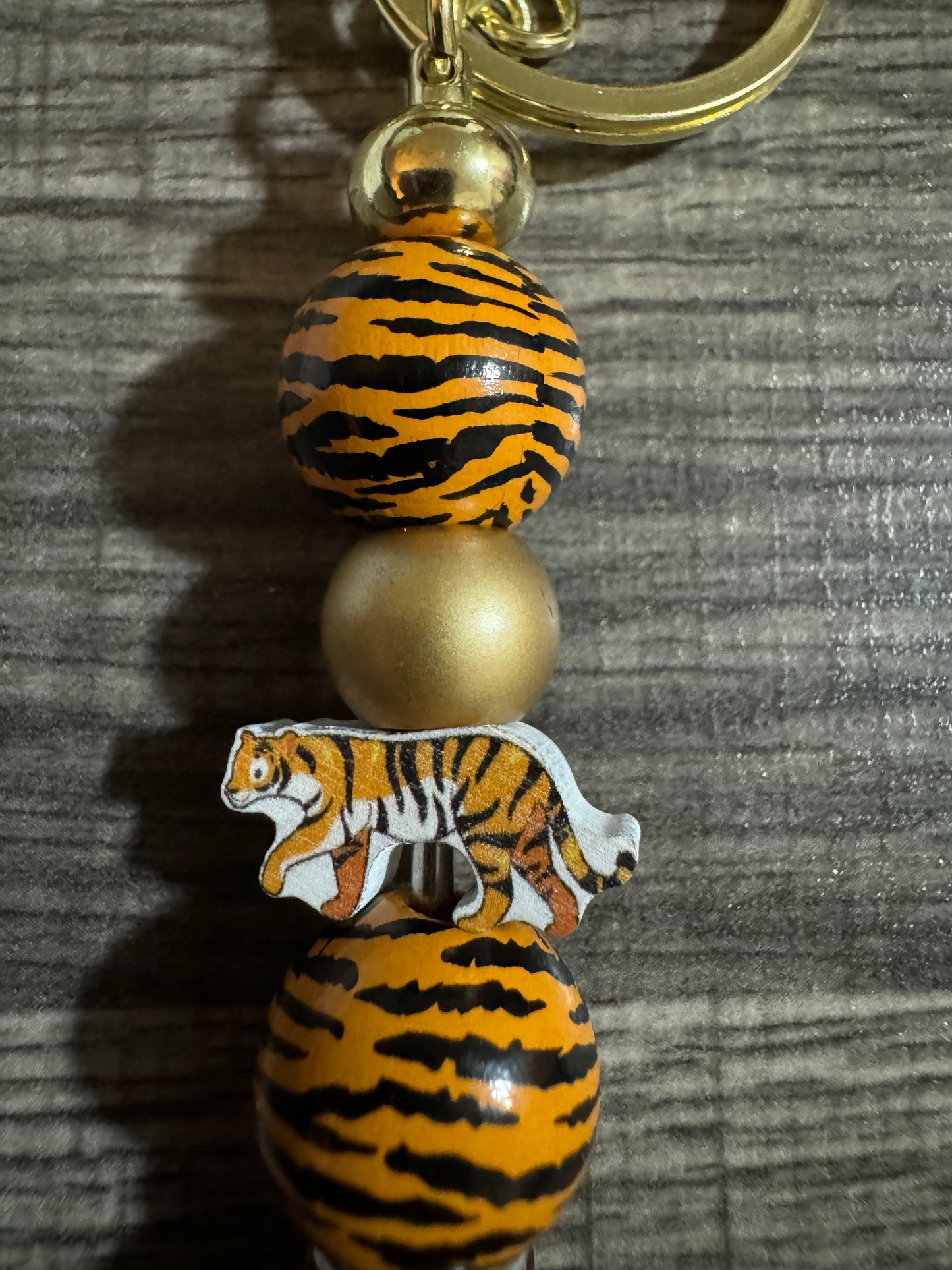 Gone Wild Tiger Keychain