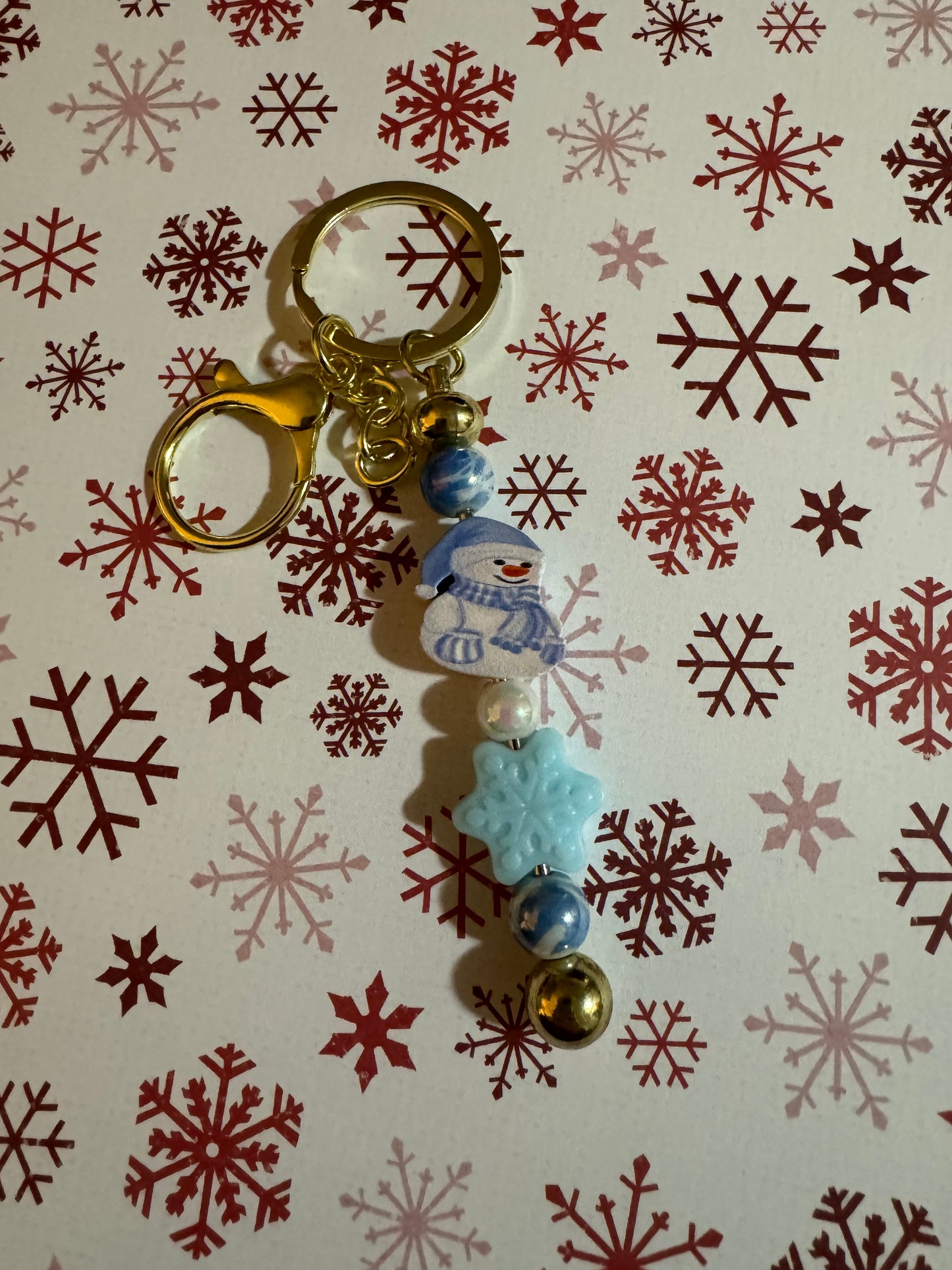 Let It Snow Keychain