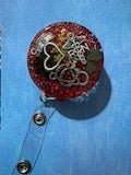 Red Nurse Badge Reel