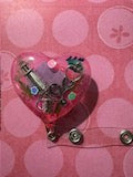 Pink Medical Field Badge Reel