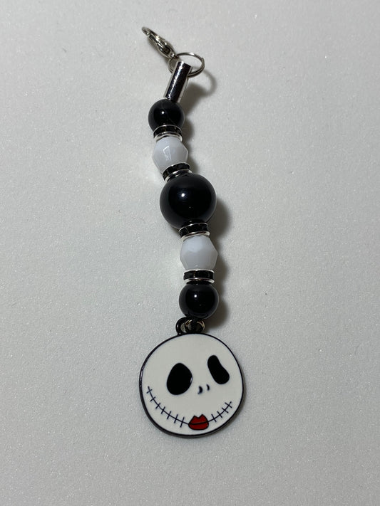 Jack Head Zipper Pull / Keychain Charm