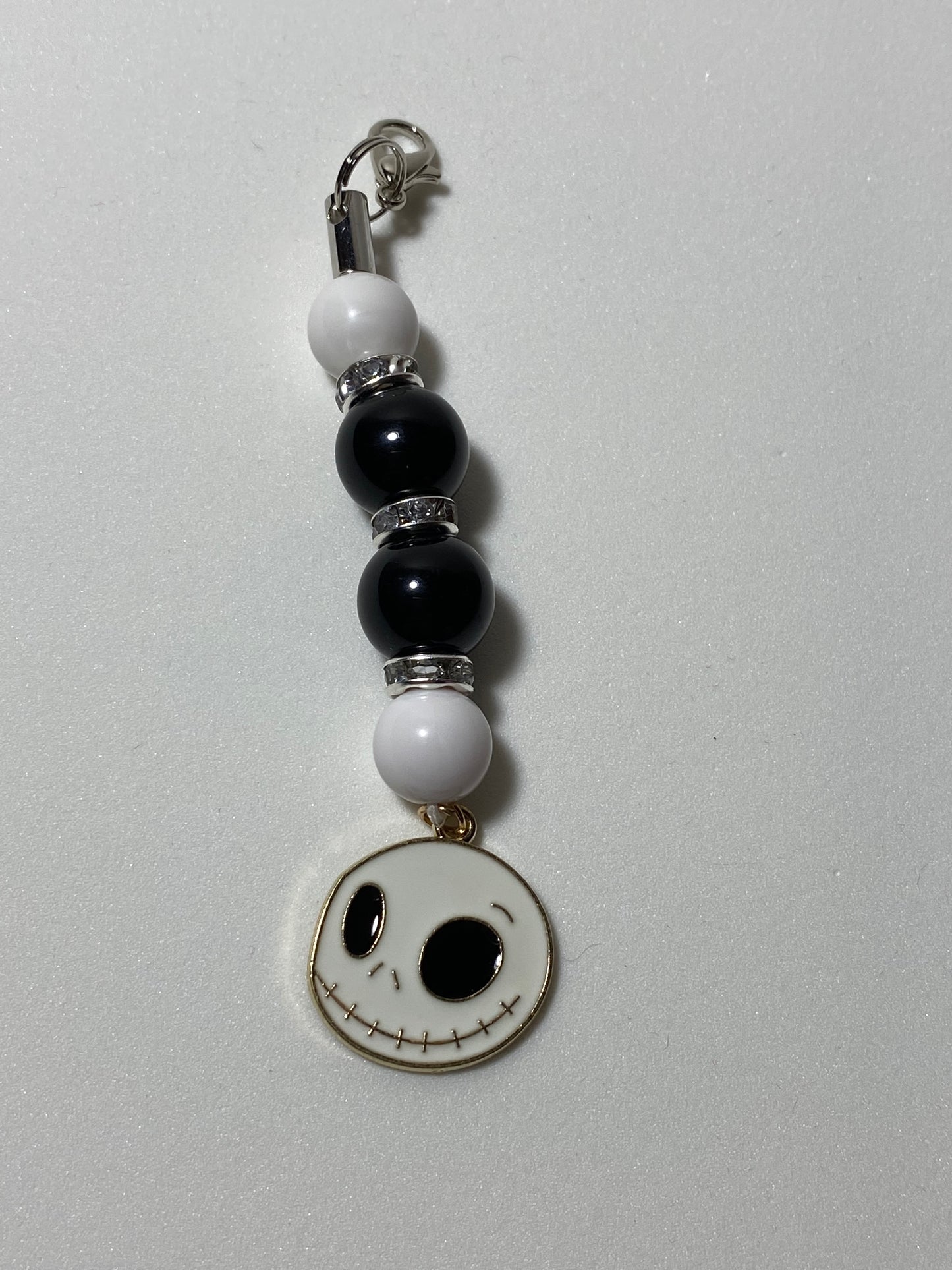 Jack Face Zipper Pull / Keychain Charm