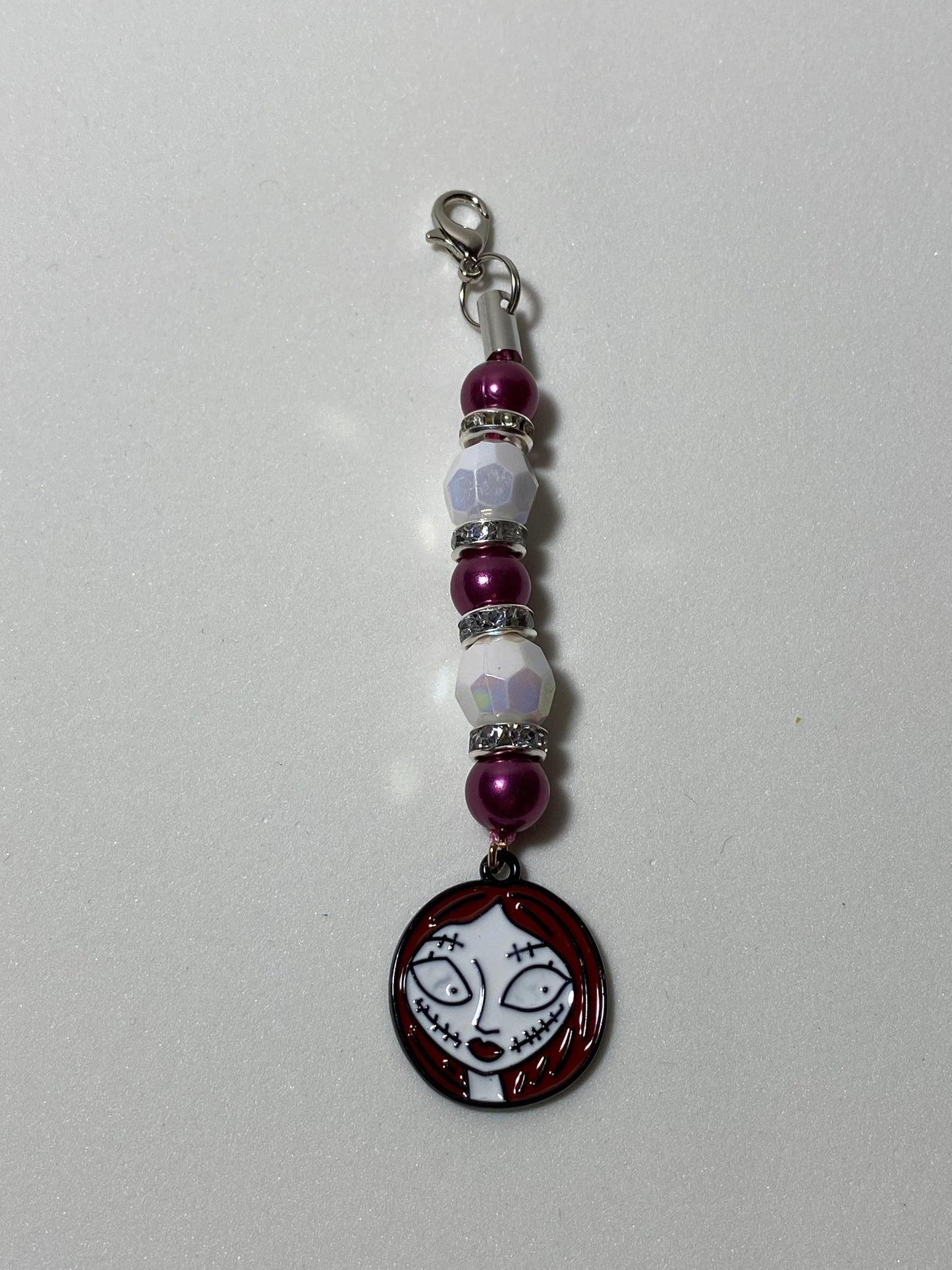 sally Face Zipper Pull / Keychain Charm