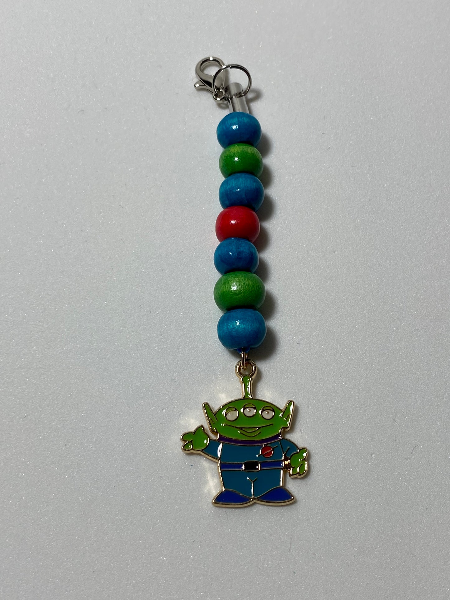 Toy Story Alien Zipper Pull / Keychain Charm