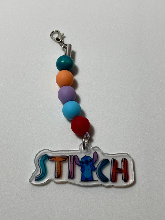 Stitch Zipper Pull / Keychain Charm