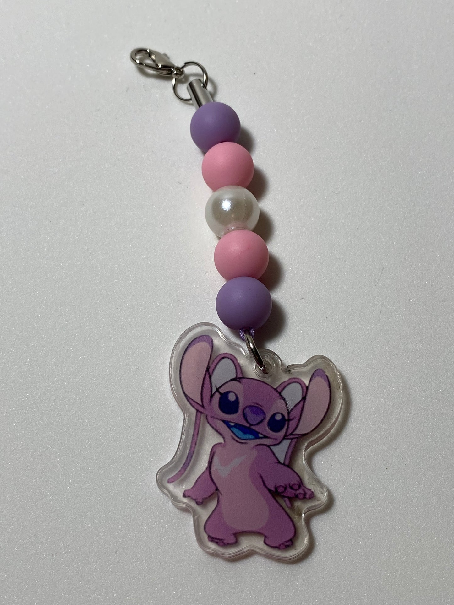 Stitch's Girlfriend Angel Zipper Pull / Keychain Charm