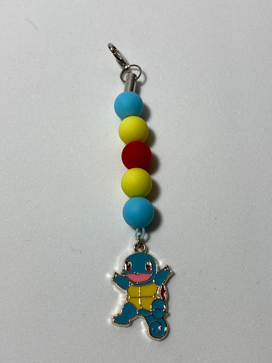 Squirtle Zipper Pull / Keychain Charm