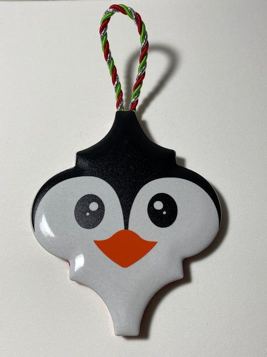 Penguin Arabesque Ornament