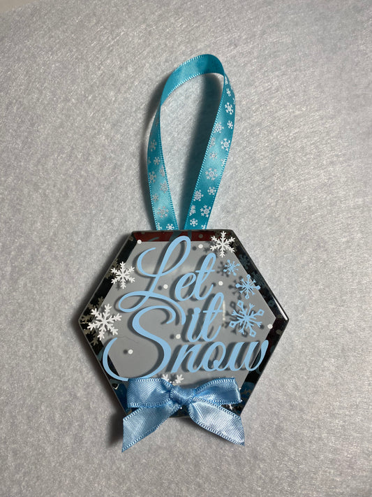 Let It Snow Ornament