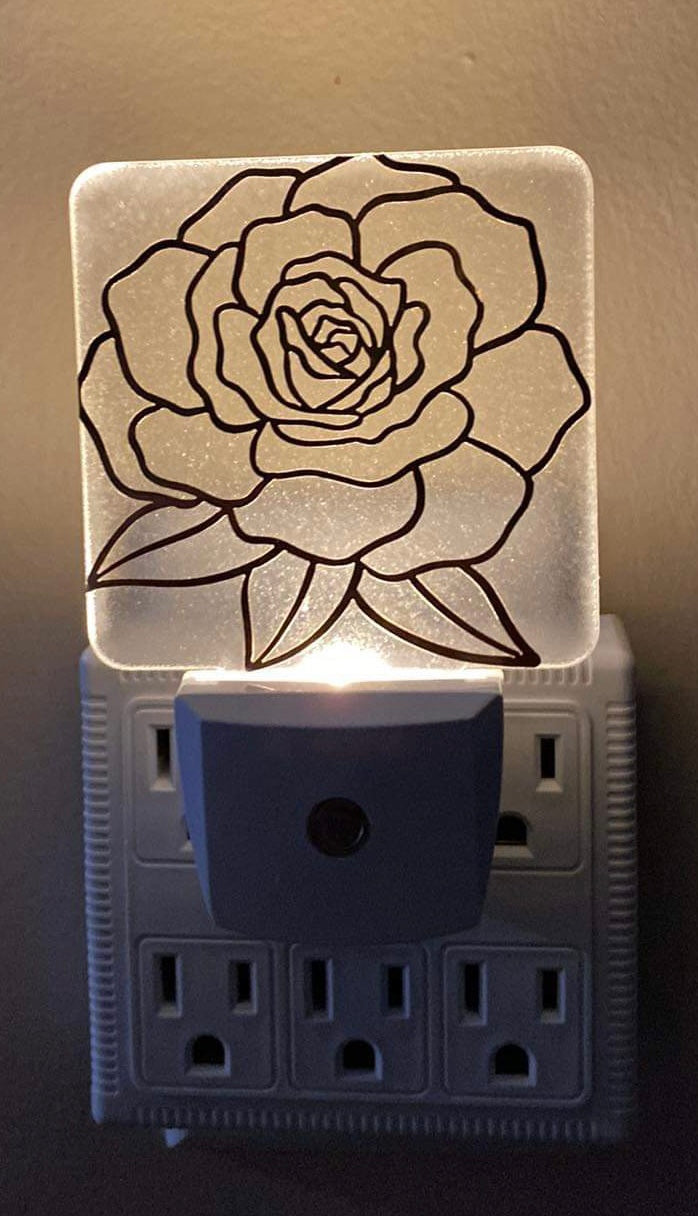 Floral Night Light